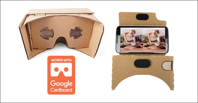 Google Cardboard for VR Porn
